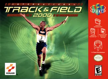 International Track & Field 2000 (USA) box cover front